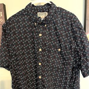 Duluth Trading Men’s Short Sleeve Button Down Shirt. Size XL